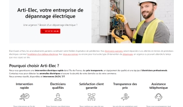 Arti-élec, électriciens expérimentés à Paris et en Ile-de-France