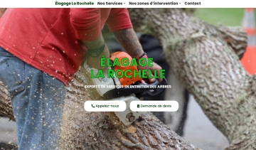 Élagage La Rochelle, entreprise d’arboriculture en France