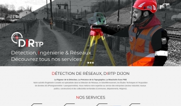 DIRTP Dijon, entreprise de détection de réseaux et géoréférencement