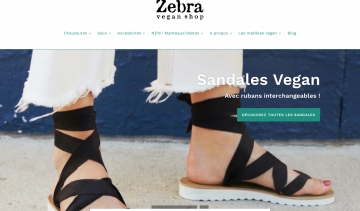 Zebra Vegan Shop, la boutique des vêtements et accessoires végans