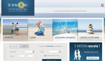 Santoni réseau immobilier dans l'Hérault