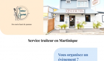 Traiteur Gourmet : service traiteur de référence en Martinique