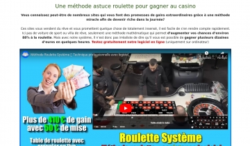 Roulette Système, logiciel pour gagner à la roulette