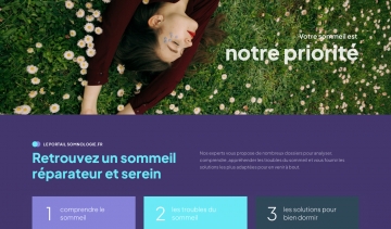 Somnologie, portail pour comprendre le sommeil et trouver un sommeil