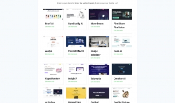 Guide IA, répertoire des meilleures outils IA