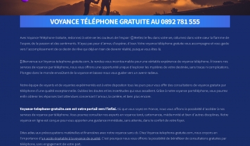 site de voyantes par téléphone