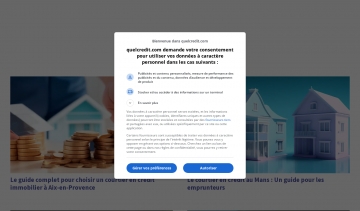 QuelCrédit, le guide et comparateur des solutions de financement