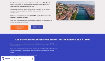 Zesto, Agence SEA basée à Lyon