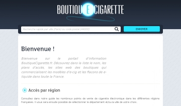 BoutiqueCigarette.fr : tous les magasins de cigarettes électroniques en France