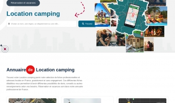 Location Camping : l'annuaire des locations de camping en France
