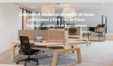 Ambiance Bureau, concepteur et distributeur de mobilier pour bureau à Paris