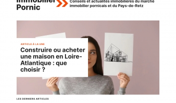 Capture d'écran du site Immobilier-Pornic.fr