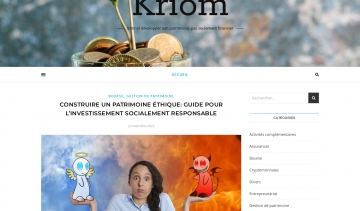 Kriom : le meilleur blog pour en apprendre plus sur les finances