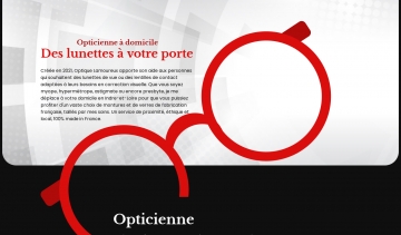 Optique Lamoureux : opticienne à domicile