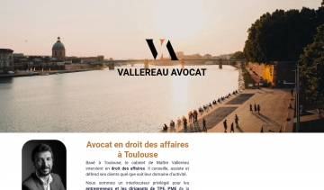 Maître Vallereau, avocat en droit des affaires à Toulouse