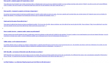 Blog d'Information et d'astuces sur divers sujets et thématiques