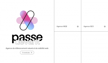 site Passedevant agence web à Nantes
