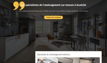 site Cuisines Oméga cuisiniste à domicile