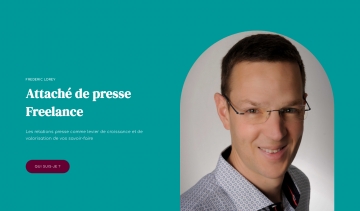 site Frédéric Leroy attaché de presse