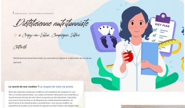 Marie BAUDUIN, votre diététicienne-nutritionniste