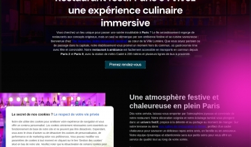 The Versailles, un restaurant festif exceptionnel à Paris 9