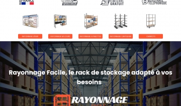 Rayonnage Facile, le spécialiste de la vente de rayonnages industriels