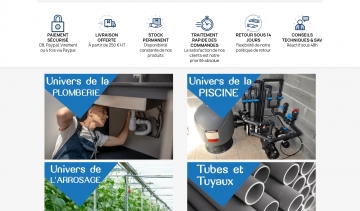 La référence des raccords et tuyaux pour piscine, irrigation et autres