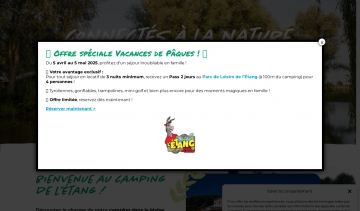 Camping 4 étoiles à Angers