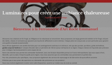 Ferronnerie d'art Rocle Emmanuel