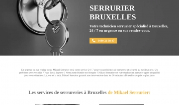 Mikael Serrurier, votre serrurier spécialisé à Bruxelles
