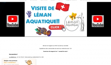 Léman Aquatique, boutique spécialisée en aquariophilie