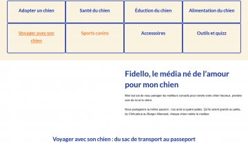 Fidello : Votre média dédié à l’univers des chiens