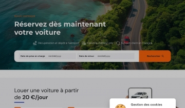 EKOLOC Martinique, location de voitures luxueuses à Ducos