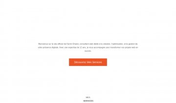 Karim Gharet : votre expert en solutions web personnalisées