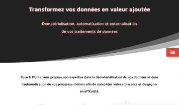 Puce & Plume : Dématérialisation, automatisatin et externalisation 