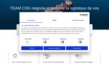 Team CDG : pour simplifier le transport de vos marchandises