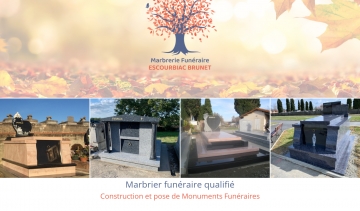 Marbrerie-brunet, fabricant et poseur de monuments funéraires