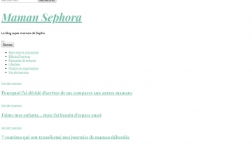 Maman-sephora, site d