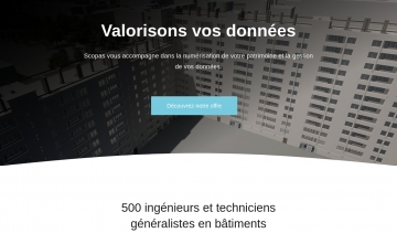 SCOPAS-BIM : Valorisatin de données de bâtiment