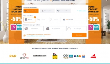 Platefrme de diagnostic immobilier en France