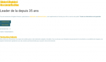 HP Nuisibles : entreprise de dératisation et désinsectisation
