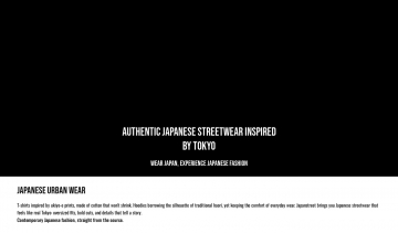 Japan-Clothing : La marque de référence des vêtements japonais