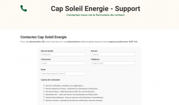 Cap Soleil Énergie : Spécialiste des énergies renouvelables