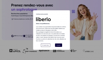 Liberlo : trouver facilement votre praticien en France