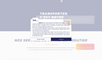 DLM Internationals, expert en transport routier international