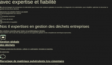 Spécialiste en gestion et recyclage des déchets en entreprise