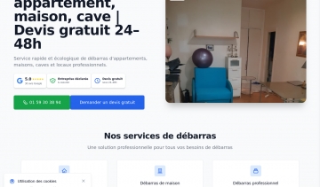 Débarras Paris, une entreprise spécialisée dans le débarras à Paris