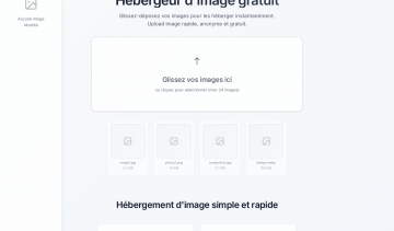 Hebergeur d'image sécurisé et fiable