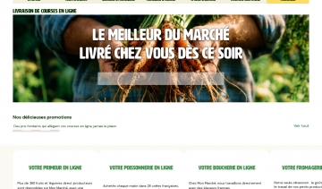 Mon Marché, plateforme de courses en ligne 