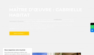 Gabrielle Habitat, maître d’œuvre basé près de Toulouse